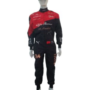 zhou guanyu personally signed alfa romeo formula 1 race suit