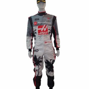 nico hulkenberg personally signed haas miami f1 replica suit