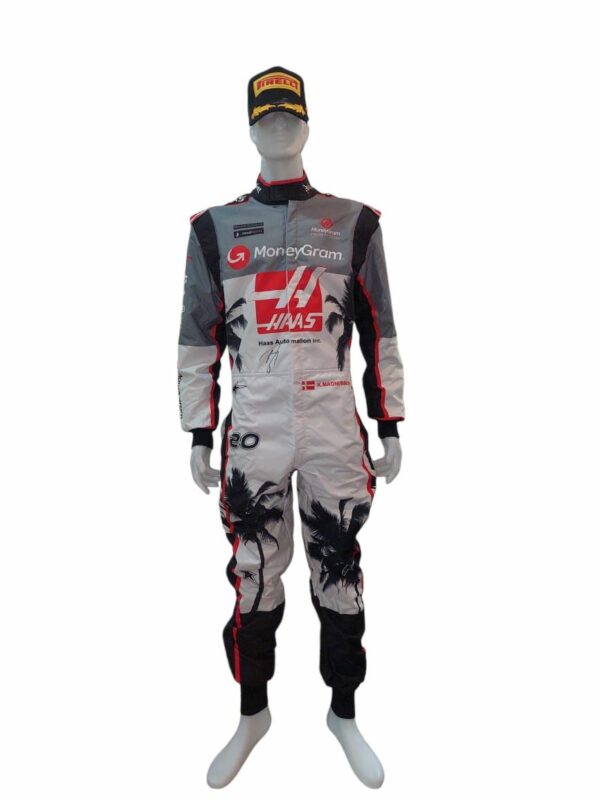 nico hulkenberg personally signed haas miami f1 replica suit