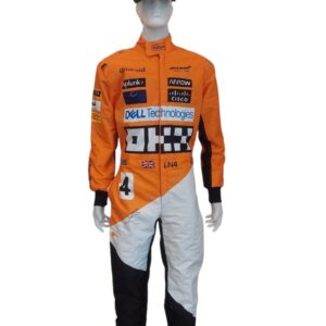 lando norris personally signed mclaren formula 1 replica race suit