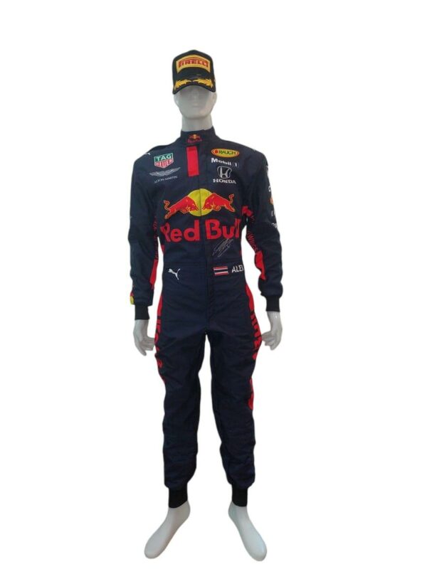 alex albon personally signed formula one replica race suit