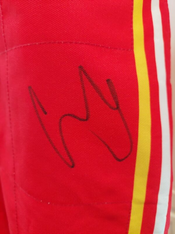 carlos sainz jr personally signed ferrari f1 replica race suit