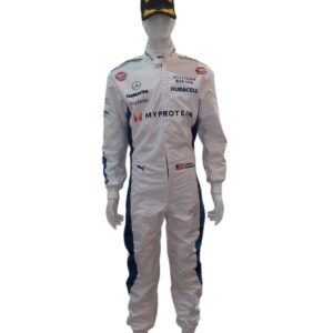 logan sargeant personally signed williams 2024 f1 replica race suit