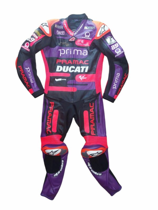 jorge martin personally signed motogp 2024 winning suit