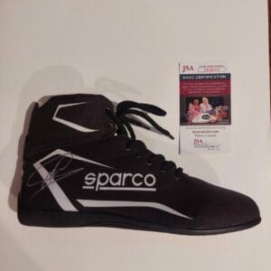 carlos sainz personally signed formula one replica boot