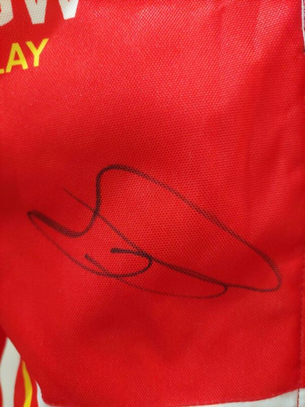 oliver bearman personally signed ferrari formula 1 shirt