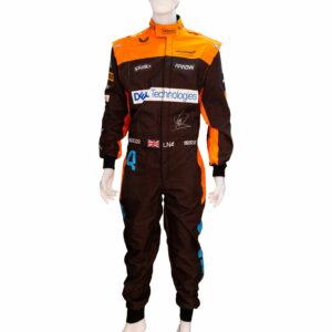 lando norris personally signed 2023 formula 1 replica race suit