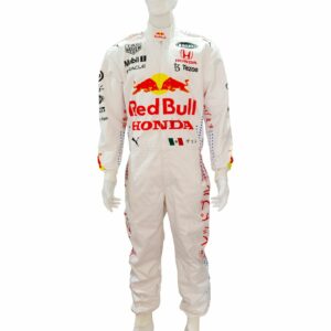 sergio perez personally signed formula 1 replica race suit