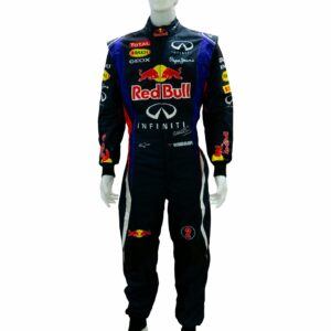 mark webber personally signed formula 1 replica race suit