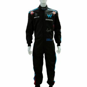 logan sargeant personally signed williams formula 1 replica race suit