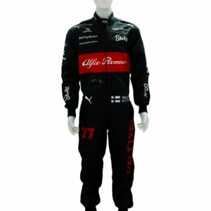 valterri bottas personally signed formula 1 replica race suit