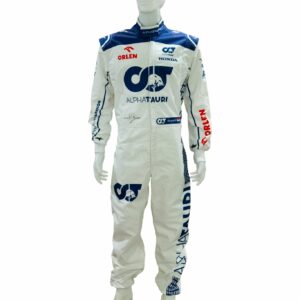 nyck devries personally signed formula 1 replica race suit