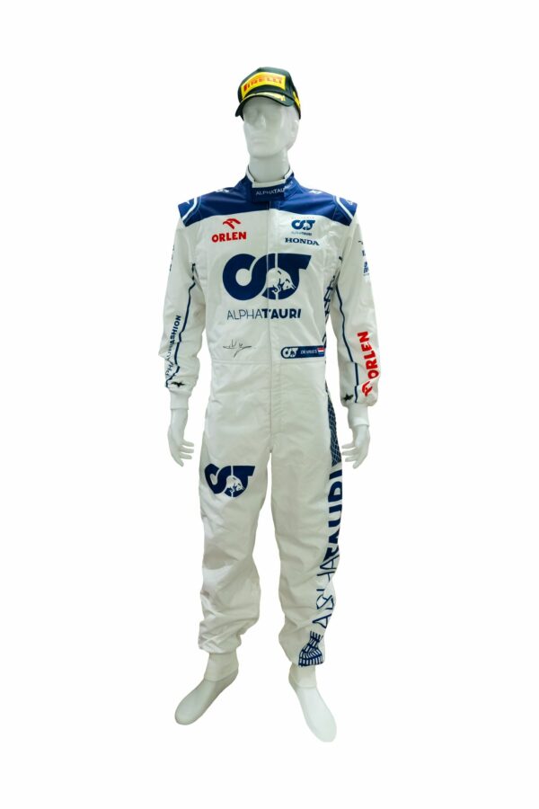 nyck devries personally signed formula 1 replica race suit