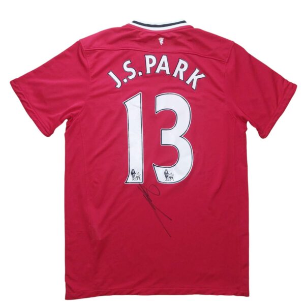 park ji sung personally signed south korea 2002 football shirt