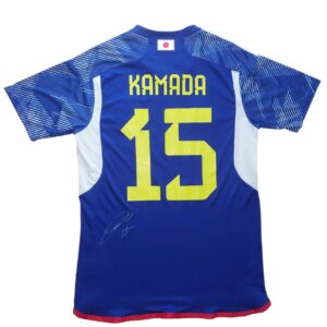 daichi kamada personally signed japan football shirt