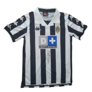 alessandro del piero personally signed juventus football shirt