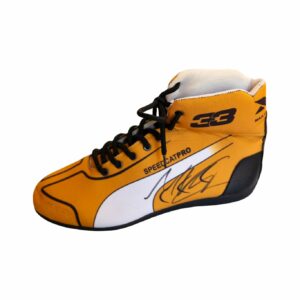 max verstappen persoannly signed f1 replica race boot