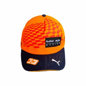 max vertsappen personally signed formula 1 cap