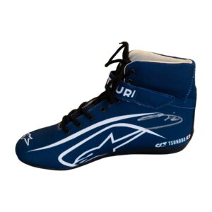 valterri bottas personally signed formula 1 replica race boot