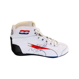 valterri bottas personally signed formula 1 replica race boot