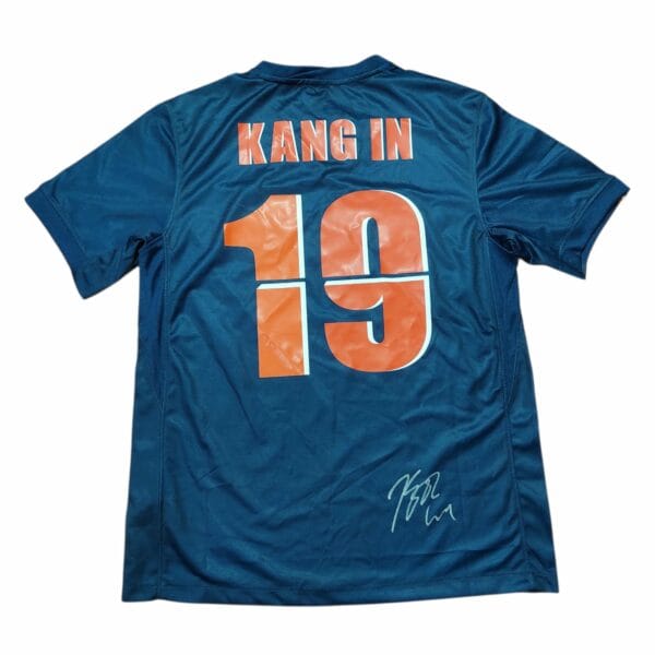 LEE KANGIN PERSONALLY SIGNED PSG CWC SHIRT