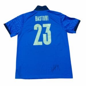 ALESSANDRO BASTONI SIGNED ITALY FOOTBALL SHIRT