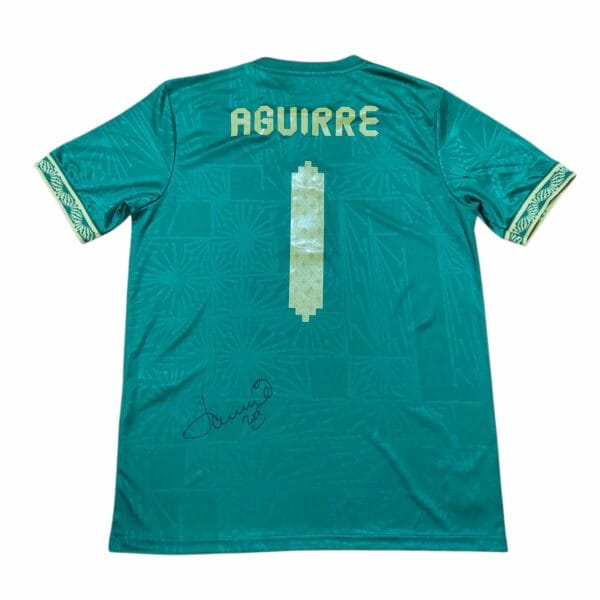 JAVIER AGUIRRE SIGNED MEXICO FOOTBALL SHIRT