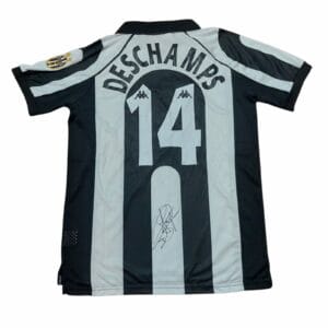 DIDIER DESCHAMPS PERSONALLY SIGNED JUVENTUS FOOTBALL SHIRT