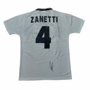 JAVIER ZANETTI SIGNED INTER MILAN FOOTBALL SHIRT