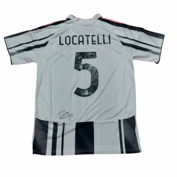 MANUEL LOCATELLI SIGNED JUVENTUS 2025 FOOTBALL SHIRT