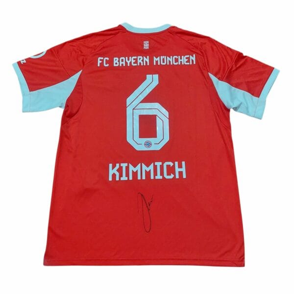 JOSHUA KIMMICH SIGNED BAYERN MUNICH FOOTBALL SHIRT