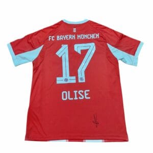 MICHAEL OLISE SIGNED BAYERN MUNICH FOOTBALL SHIRT