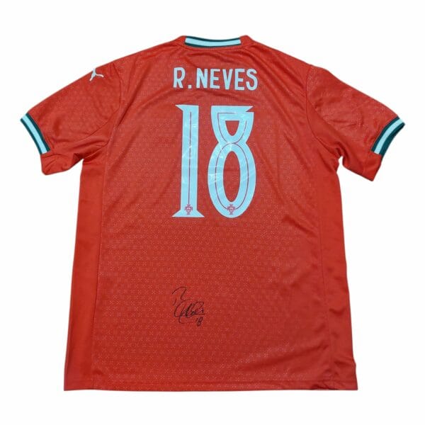 RUBEN NEVES SIGNED PORTUGAL NATIONS CUP SHIRT
