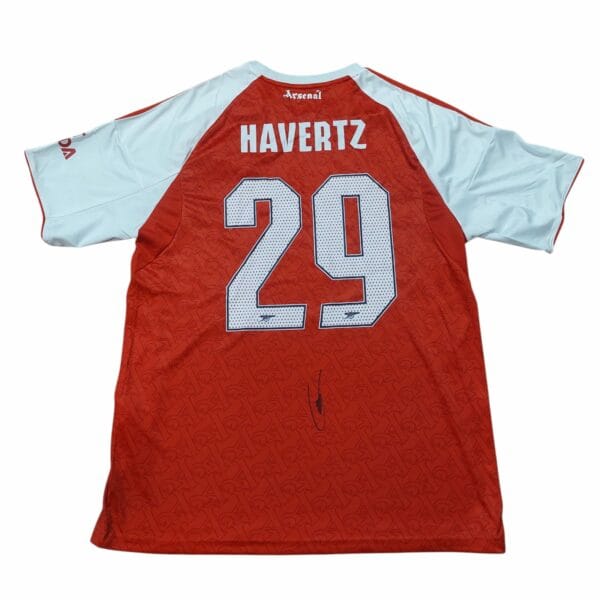 KAI HAVERTZ SIGNED ARSENAL FOOTBALL SHIRT