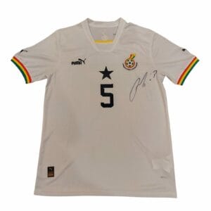 THOMAS PARTEY SIGNED GHANA FOOTBALL SHIRT