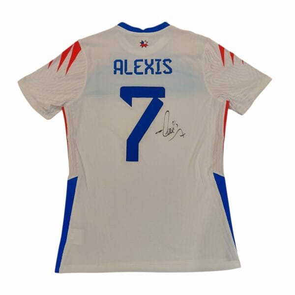 ALEXIS SANZHEZ SIGNED CHILE FOOTBALL SHIRT