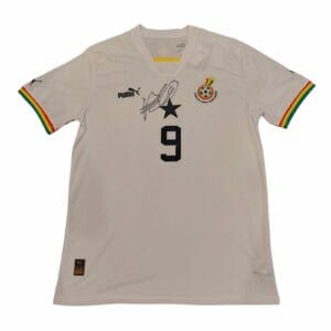 JORDAN AYEW SIGNED GHANA FOOTBALL SHIRT