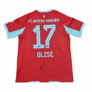 MICHAEL OLISE SIGNED BAYERN MUNICH FOOTBALL SHIRT