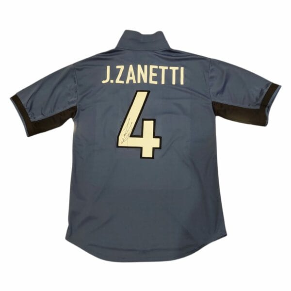 JAVIER ZANETTI SIGNED INTER MILAN SHIRT