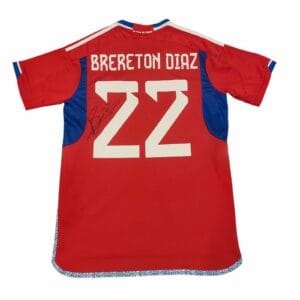 BEN BRERETON DIAZ SIGNED CHILE FOOTBALL SHIRT