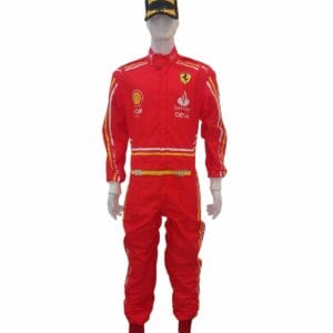 CARLOS SAINZ SIGNED FERRARI F1 RACE SUIT