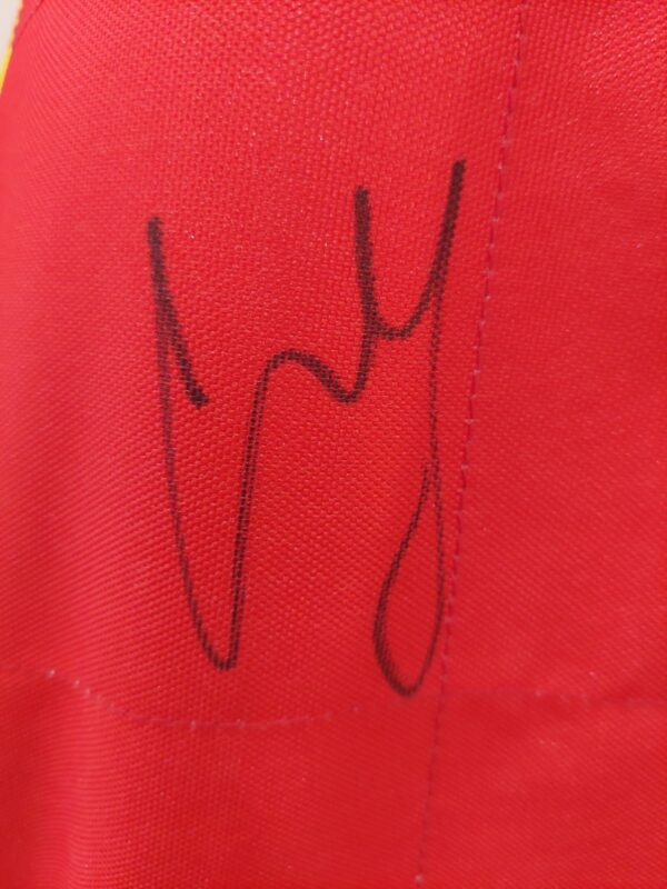 CARLOS SAINZ SIGNED FERRARI F1 RACE SUIT - Image 2