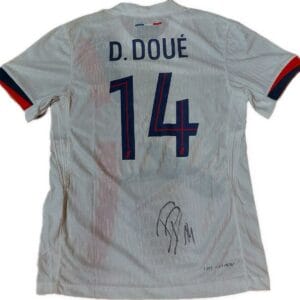 desire doue personally signed paris st germain away shirt