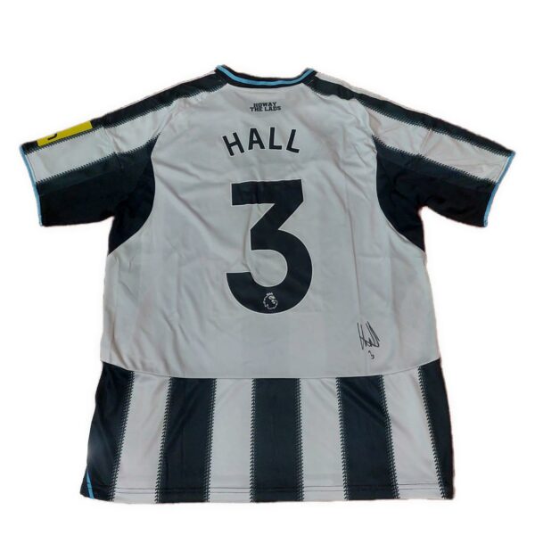 lewis hall signed newcastle shirt