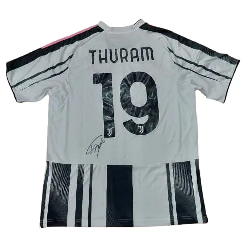Khéphren Thuram Signed Juventus Football Shirt - Grandstand
