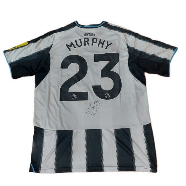 JACOB MURPHY PERSONALLY SIGNED NEWCASTLE UNITED SHIRT