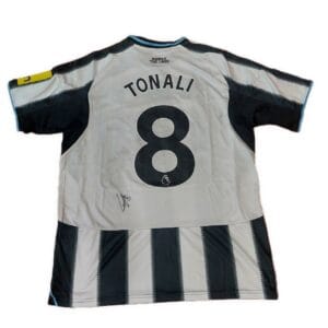 SANDRO TONALI SIGNED NEWCASTLE UNITED SHIRT
