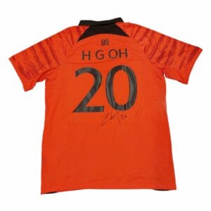 OH HYEON GYU SIGNED SOUTH KOREA SHIRT