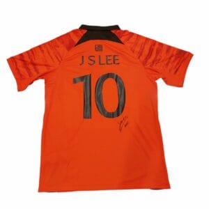 LEE JAE SUNG SIGNED SOUTH KOREA FOOTBALL SHIRT
