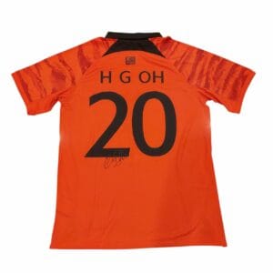 OH HYEON GYU SIGNED SOUTH KOREA FOOTBALL SHIRT